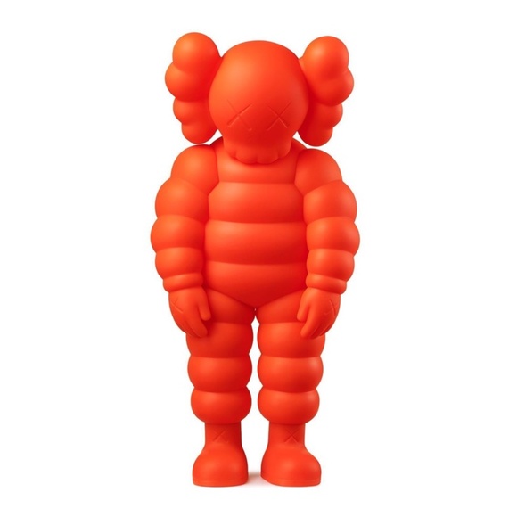 KAWS Other - Kaws What Party Vinyl Figure Orange Open Edition